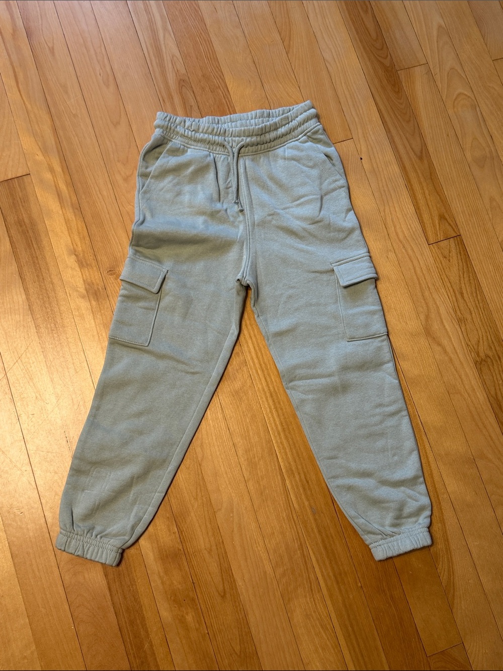 H&M Kids Light Gray Cargo Joggers